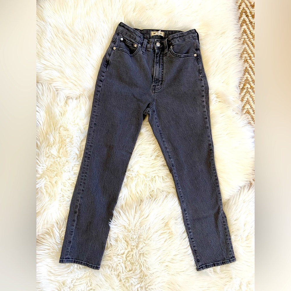 Madewell Curvy Perfect Vintage Jeans in Lunar Wash, Size 27